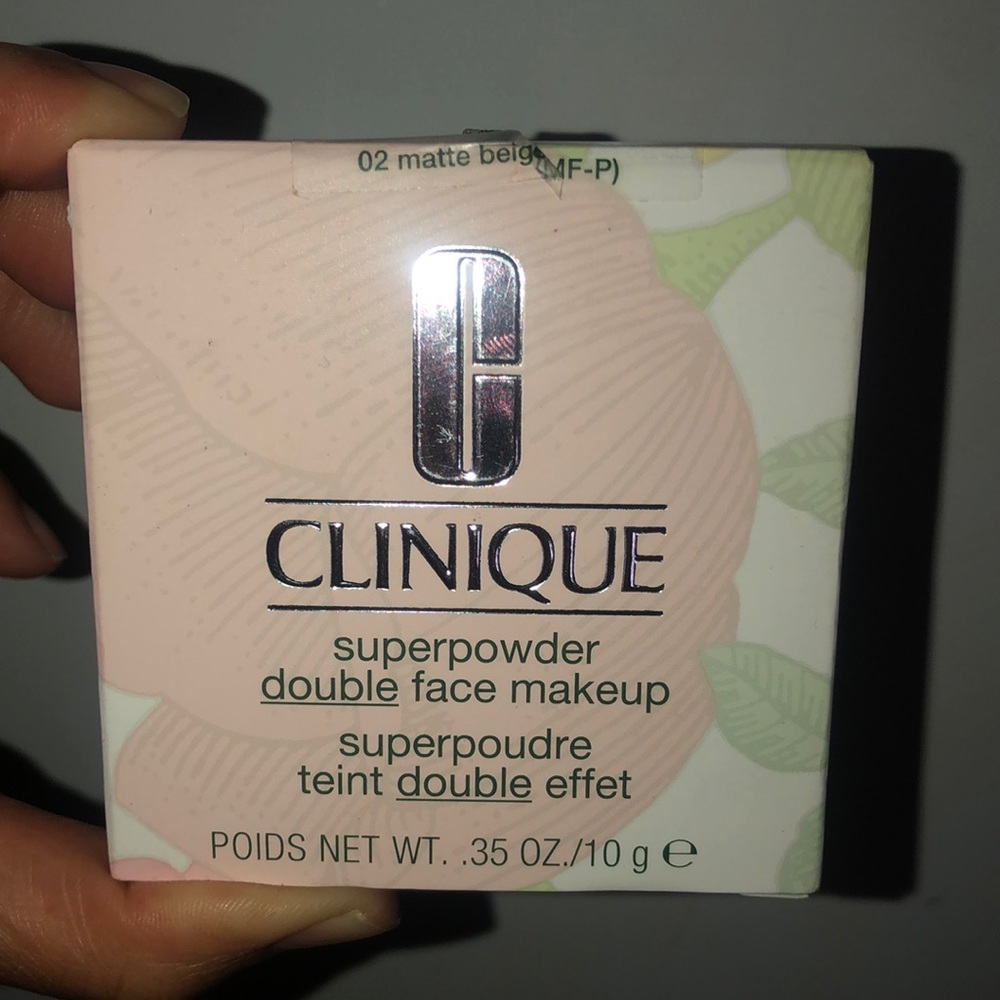 Clinique superpower double face makeup